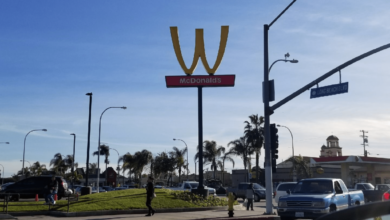 Photo of McDonald’s has turned its golden arches upside down to make an interesting statement.