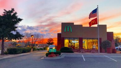 Photo of The Surprising Reason One McDonald’s Uses Turquoise Arches