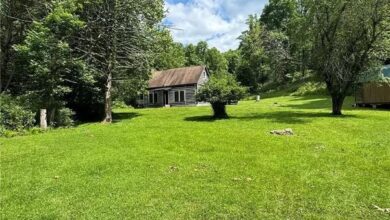 Photo of 39 acres. Wooden river cabin with picturesque views. $150,000