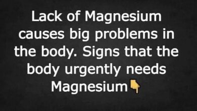 Photo of Magnesium deficiency has serious negative effects on the body. signs that the body needs magnesium immediately