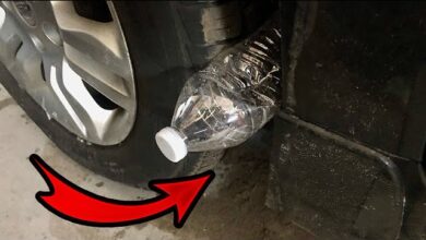 Photo of If You See Plastic Bottle On Your Car Tire , Call 911 Immediately Check comment why?