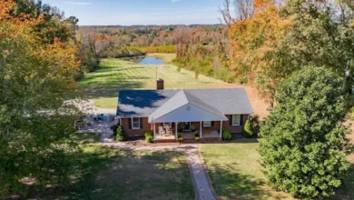 Photo of Charming Brick Home on 15 Acres with Pond