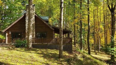 Photo of Modern Log Home on 200 Acres for Sale in Hot Springs, North Carolina