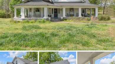 Photo of Charming 4-Bedroom Country Home with Barn & Orchard on 9 Acres – $249,900